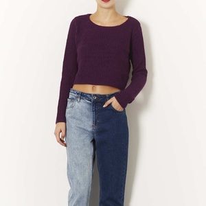 🔥FIRE SALE🔥 Topshop Knitted Crop Sweater